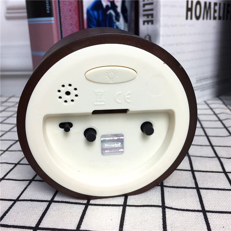 复古欧式田园圆形创意座钟台钟3