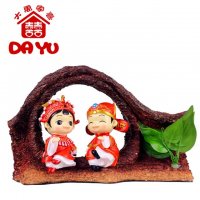 大禹家喜结婚礼物送朋友新婚礼品送爱人时尚创意礼品婚房家居根的眷恋摆件
