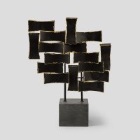 简约铁艺抽象造型装饰摆件书房客厅装饰6AB1253