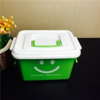 E-251/S 绿色笑脸家居收纳箱储物箱置物箱杂物箱