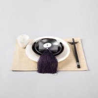 汽烧高温瓷器+布艺餐具九套装