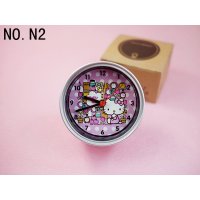 可爱卡通带磁铁冰箱贴小闹钟 创意儿童装饰时钟