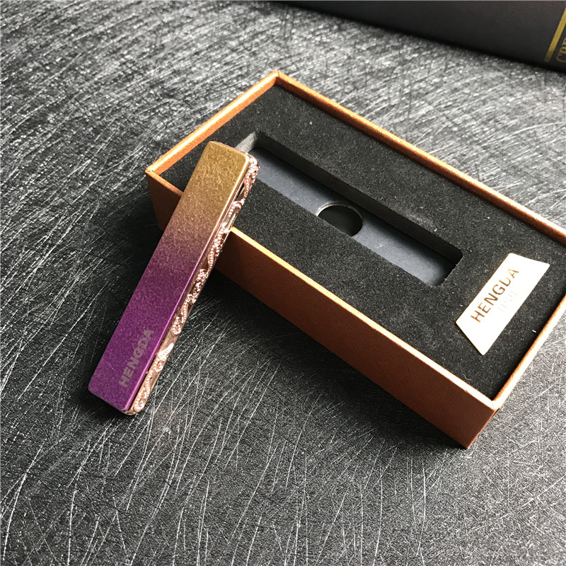 便携防风金属打火机小巧时尚创意打火机点烟器2