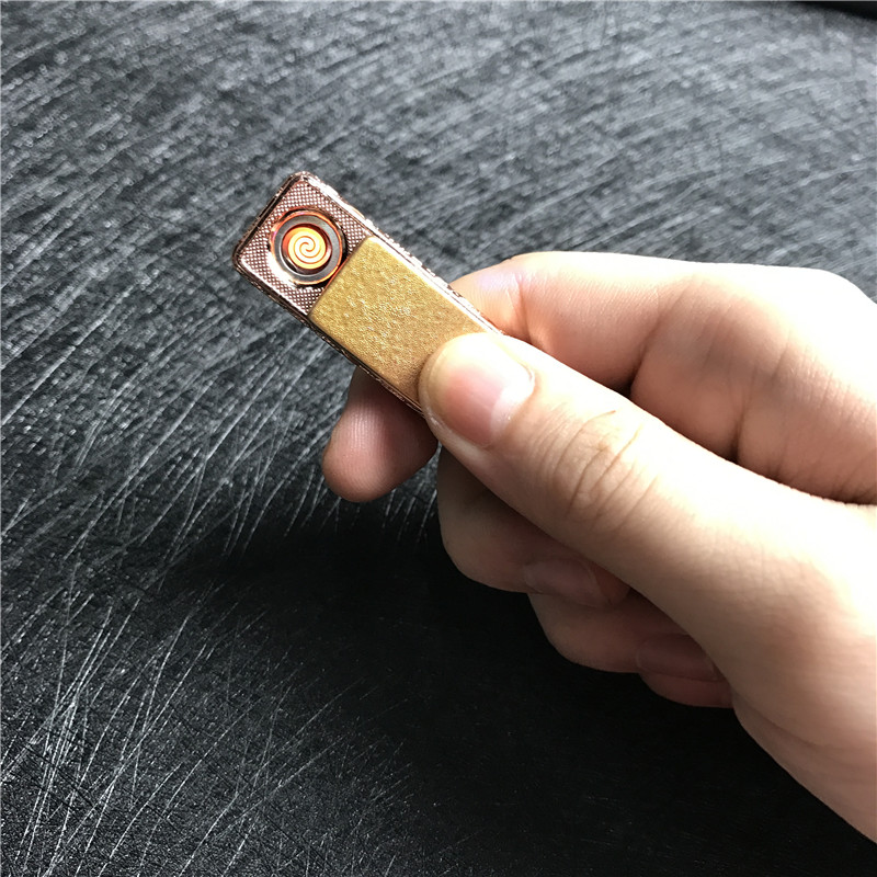 便携防风金属打火机小巧时尚创意打火机点烟器4