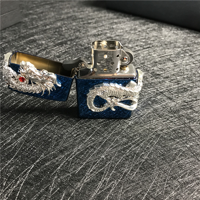 便携防风金属打火机小巧时尚创意打火机点烟器5