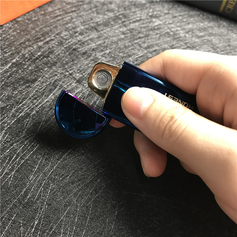 便携防风金属打火机小巧时尚创意打火机点烟器4