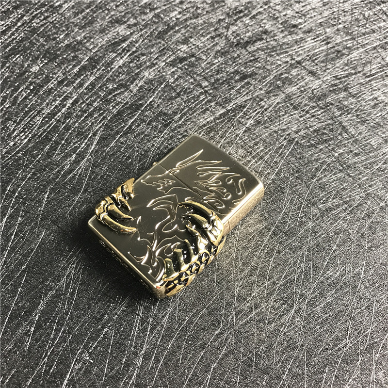 便携防风金属打火机小巧时尚创意打火机点烟器3