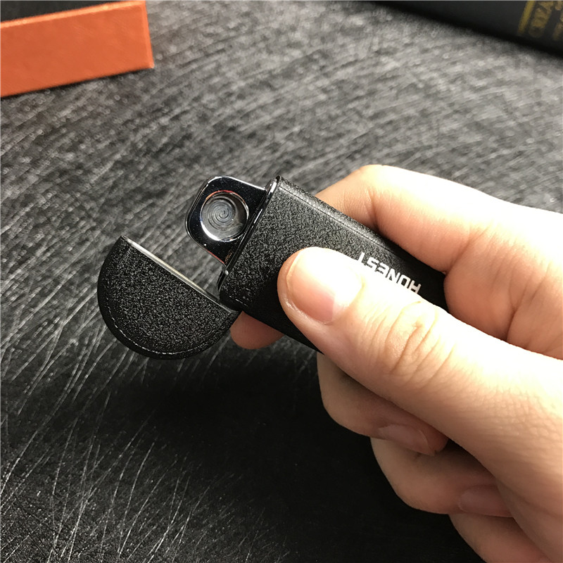 便携防风金属打火机小巧时尚创意打火机点烟器4