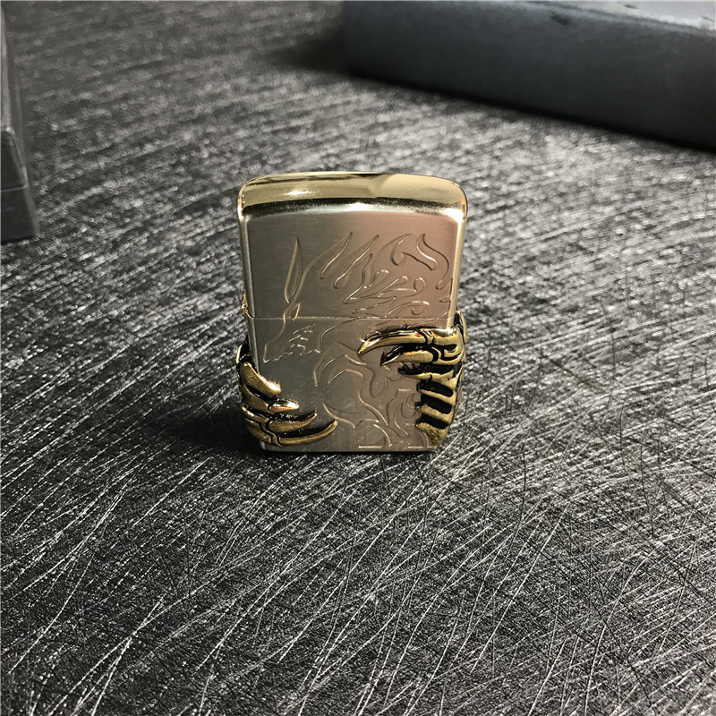便携防风金属打火机小巧时尚创意打火机点烟器4