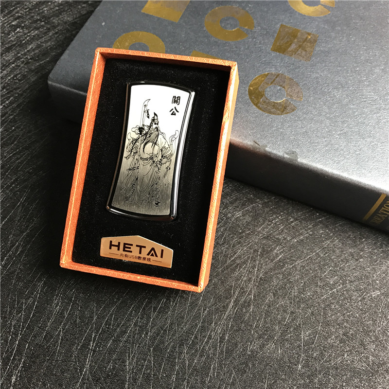 便携防风金属打火机小巧时尚创意打火机点烟器1