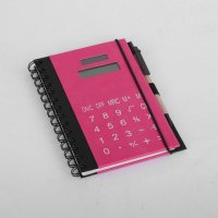 计算器笔记本带笔带计算器带本子 太阳能笔记本 礼品笔记本 JSD47