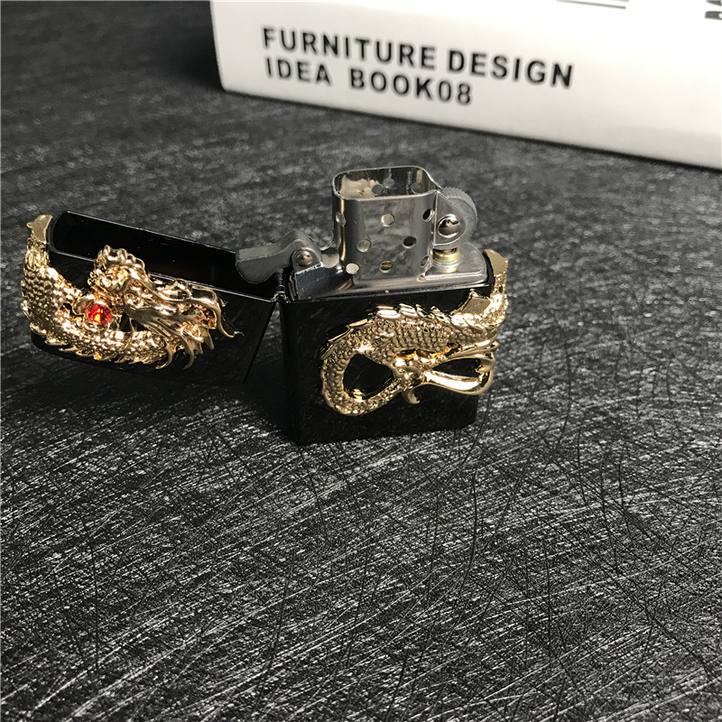 便携防风金属打火机时尚创意个性打火机点烟器5