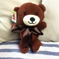 毛绒玩具可爱小熊生日礼物情人节礼物褐色