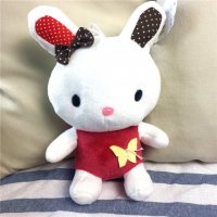 可爱兔子毛绒玩具布娃娃送女友生儿童婚庆礼物