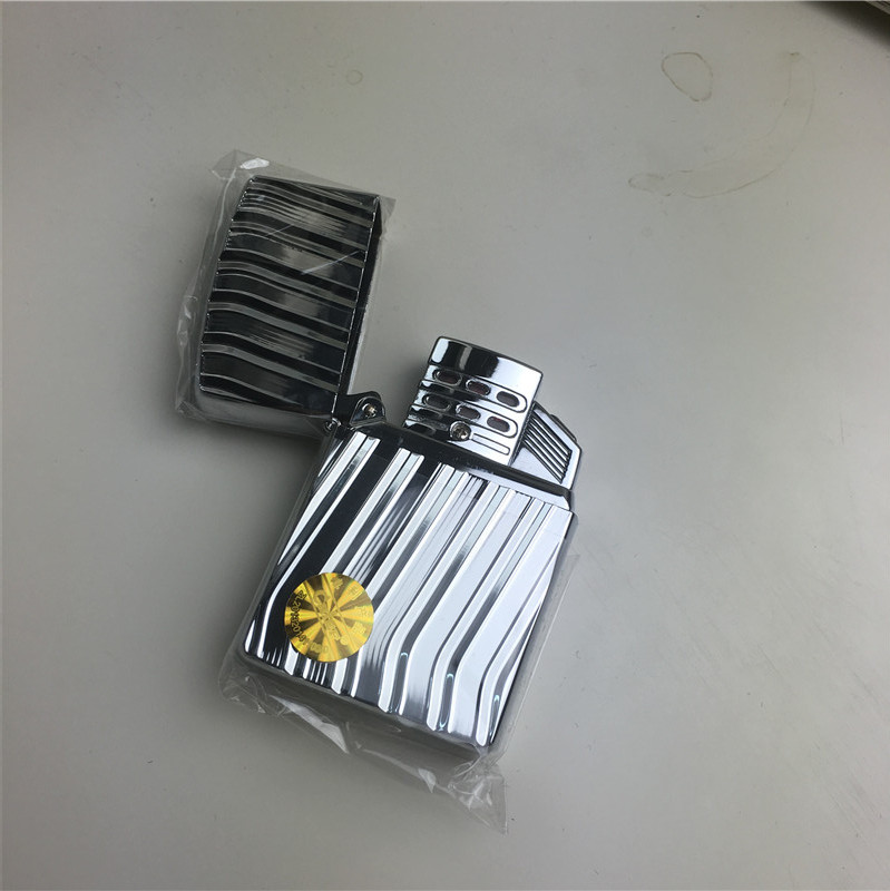 个性创意防风火机银色4