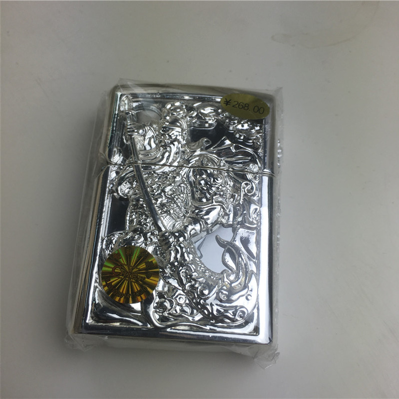 个性创意防风火机银色4