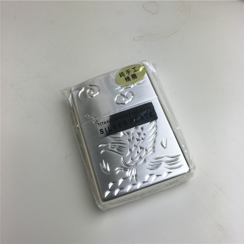 个性创意防风火机银色4