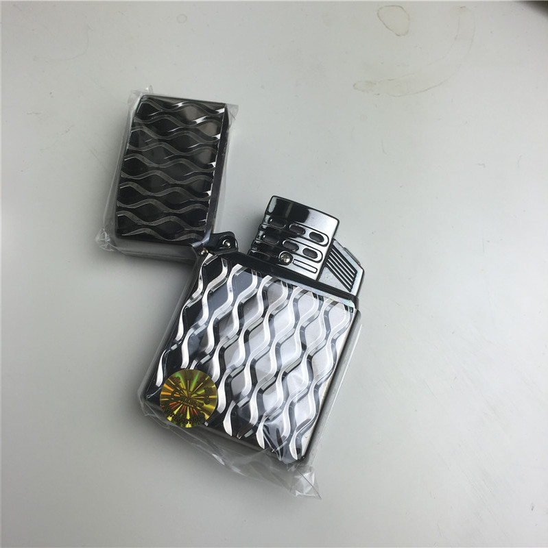 个性创意防风火机银色4