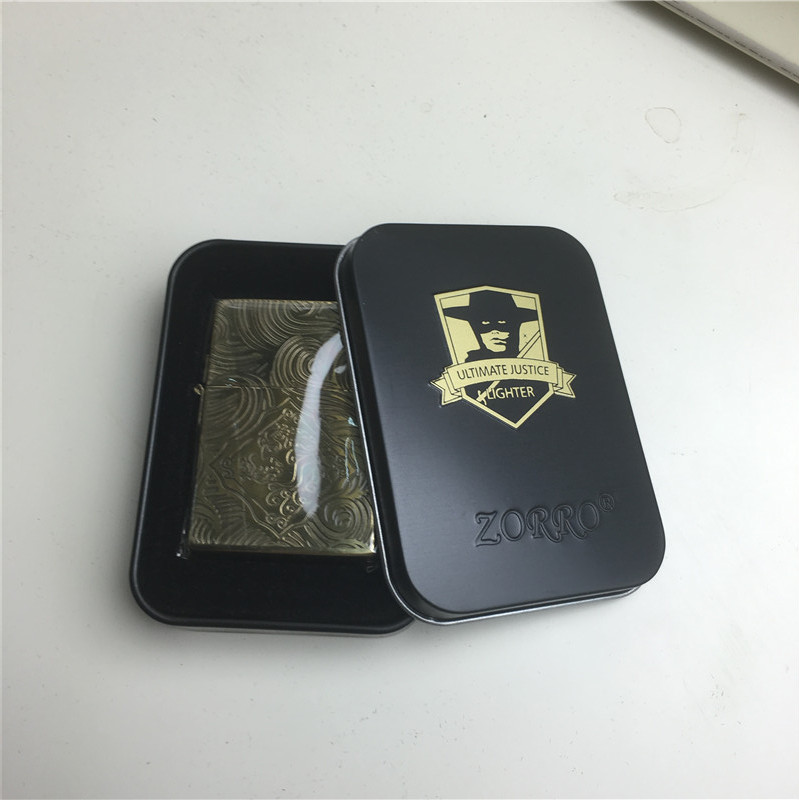个性创意防风火机金色4