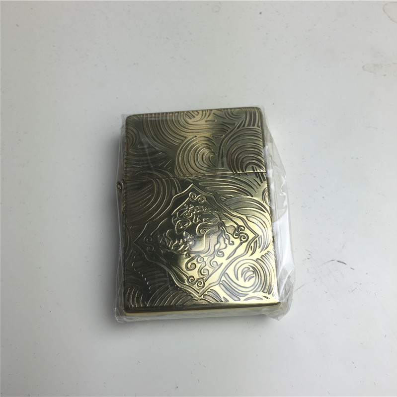 个性创意防风火机金色6