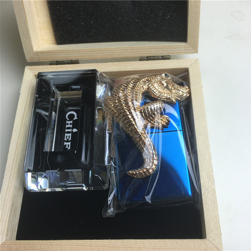 个性创意防风火机蓝色3
