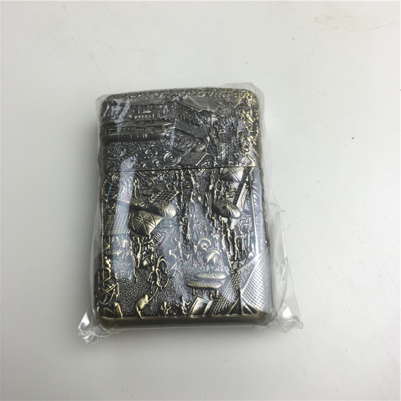 个性创意防风火机金色4
