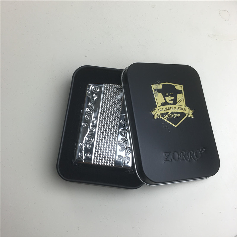 个性创意防风火机银色4