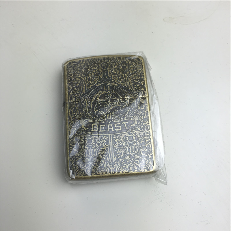 个性创意防风火机银色5