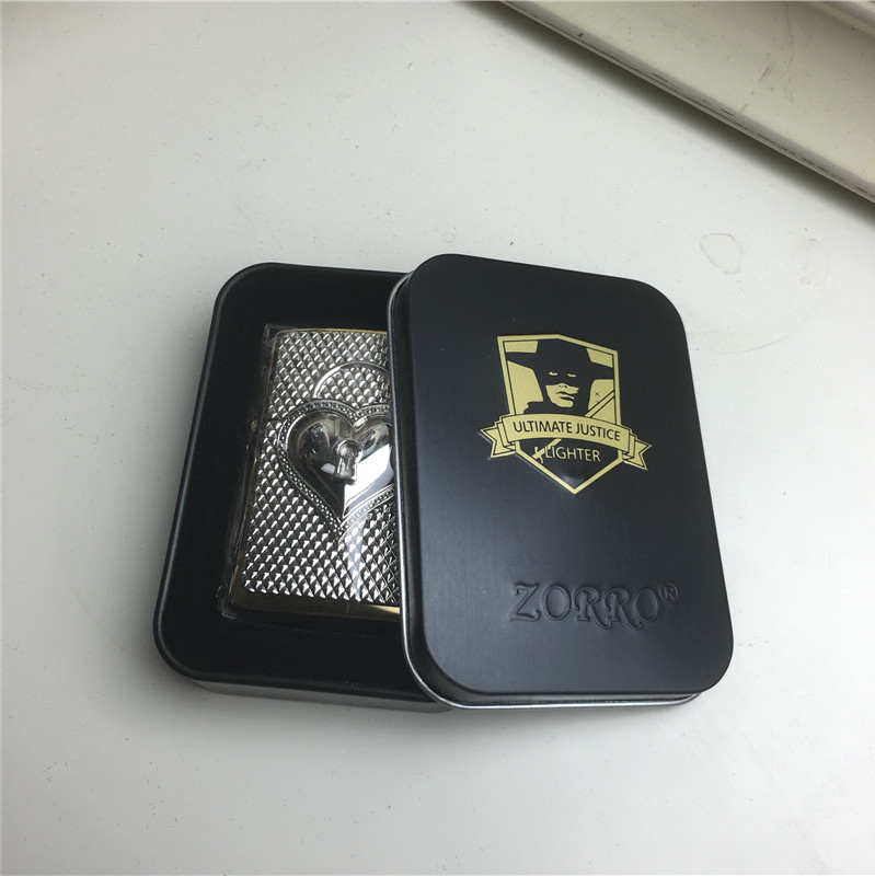 个性创意防风火机银色4