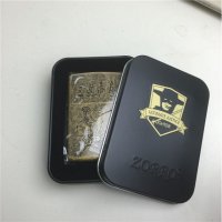 个性创意防风火机金色