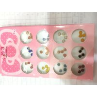 12格盒钻 甲贴饰品