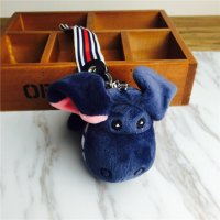 小毛驴龅牙驴公仔钥匙扣包包挂件挂饰	深蓝色 毛绒小饰品