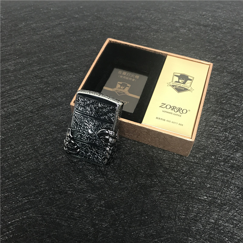 个性创意防风火机银色2