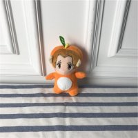 橙色小猴子 PP棉 抱枕毛绒玩具送女友生儿童婚庆礼物