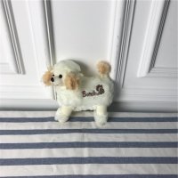 白色狗狗 	PP棉 抱枕毛绒玩具送女友生儿童婚庆礼物