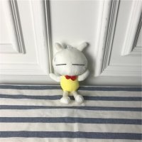 白色黄衣服小白兔	PP棉 抱枕毛绒玩具送女友生儿童婚庆礼物