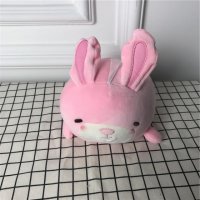 粉红色兔子 PP棉 抱枕毛绒玩具送女友生儿童婚庆礼物