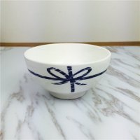 创意手绘线条陶瓷碗 家用吃饭碗餐具