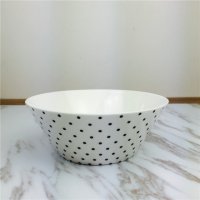 高档陶瓷碗餐具套装 家用北欧几何6寸汤碗面碗
