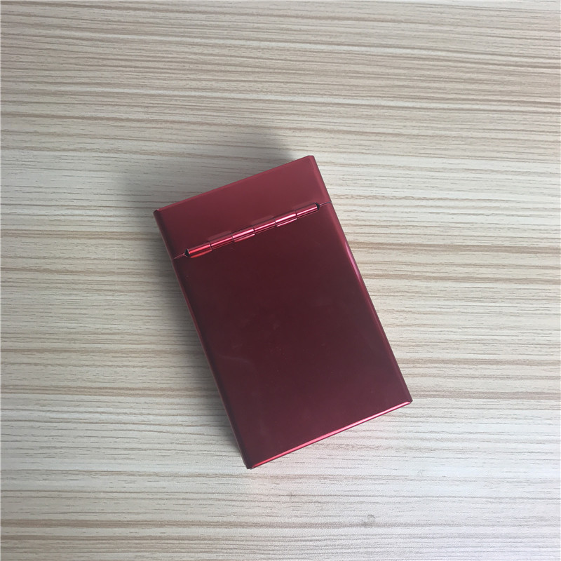 红色	创意超薄香烟盒香烟夹便携男士香烟盒2