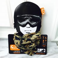 迷彩头巾户外无缝百变魔术头巾围脖骑行脖套面罩防风口罩头套