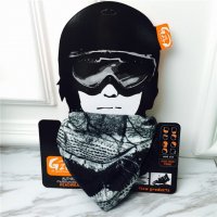 迷彩头巾户外无缝百变魔术头巾围脖骑行脖套面罩防风口罩头套