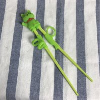可爱小猫硅胶儿童辅助练习筷子