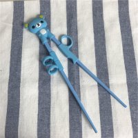 轻松熊硅胶儿童辅助练习筷子