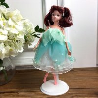 手工制作全身关节可以动婚纱娃娃（配礼盒支架防滑垫）五个一包装，清色装，可零售