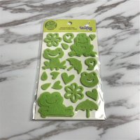 精美贴纸	绿色