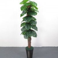 仿真绿植龟背 假包棕龟背仿真树盆景酒店 办公室 客厅等摆放装饰 绿色环保 无需打理 使用年限长久