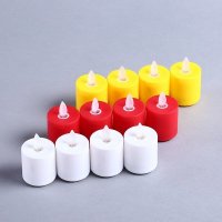 蜡烛灯 摇摆蜡烛灯 塑料电子蜡烛灯 节日装饰品 婚庆装饰品 求婚表白道具