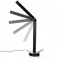 新款创意多角度旋转LED护眼灯，电池、USB触控可调节灯光；学生书桌、办公桌阅读台灯