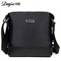 丹爵(DANJUE)时尚新款防水牛津布单肩斜挎包休闲男士布包商务男包8062-4